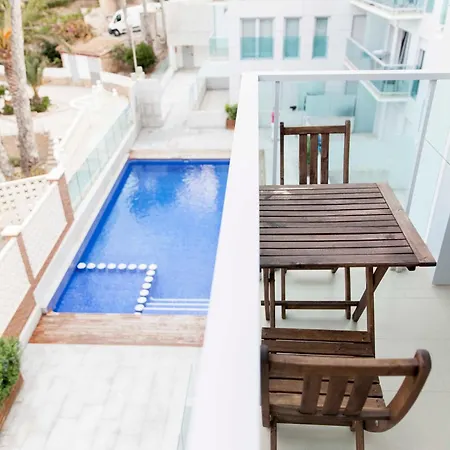 Mirador La Cala En 1a Linea De Playa 4 Personas * Benidorm